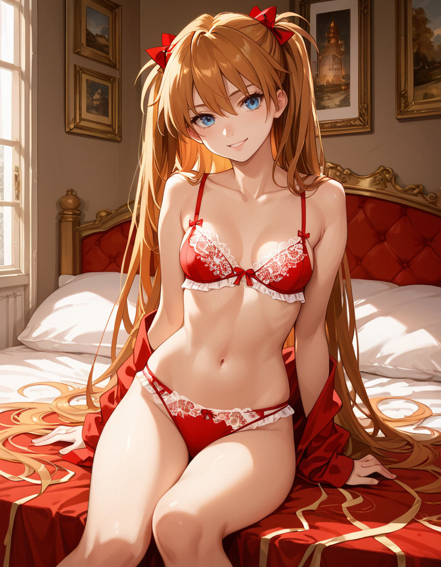 サンプル画像3:【新世紀エヴァ〇ゲリオン】惣流・ア〇カ・ラングレーの写真集 プレミアム(DJart_ISUKO) [d_426040]