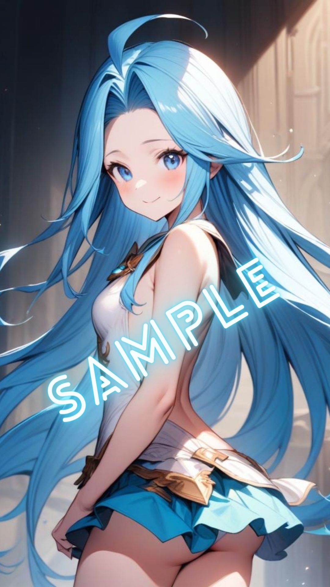 サンプル画像2:GRAN◯LUE FANTASY ル◯ア風 画像集(パンティー旅情) [d_426139]