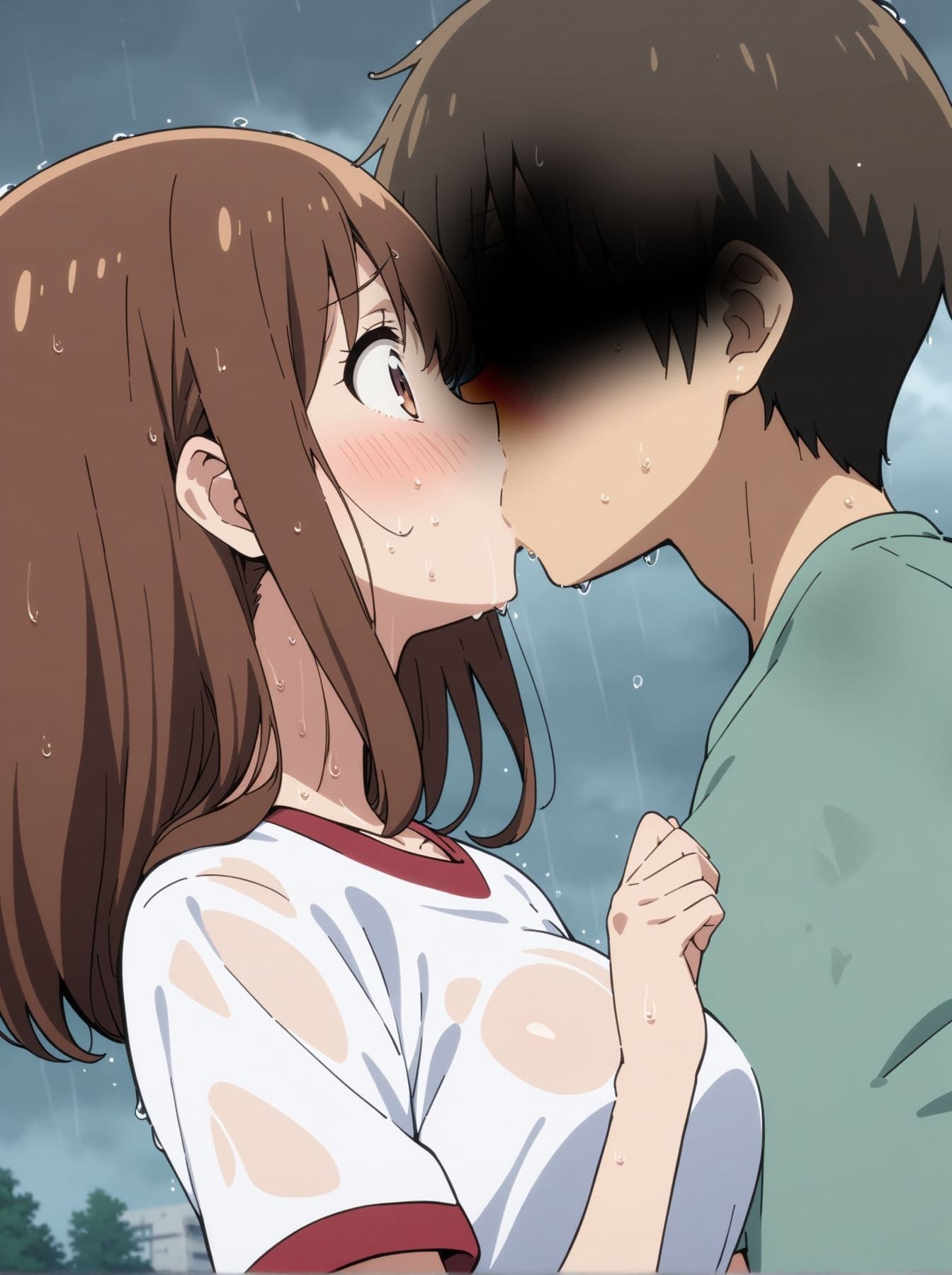 サンプル画像5:びしょ濡レ〇プ02【CG】(ばななメモリアル) [d_426179]