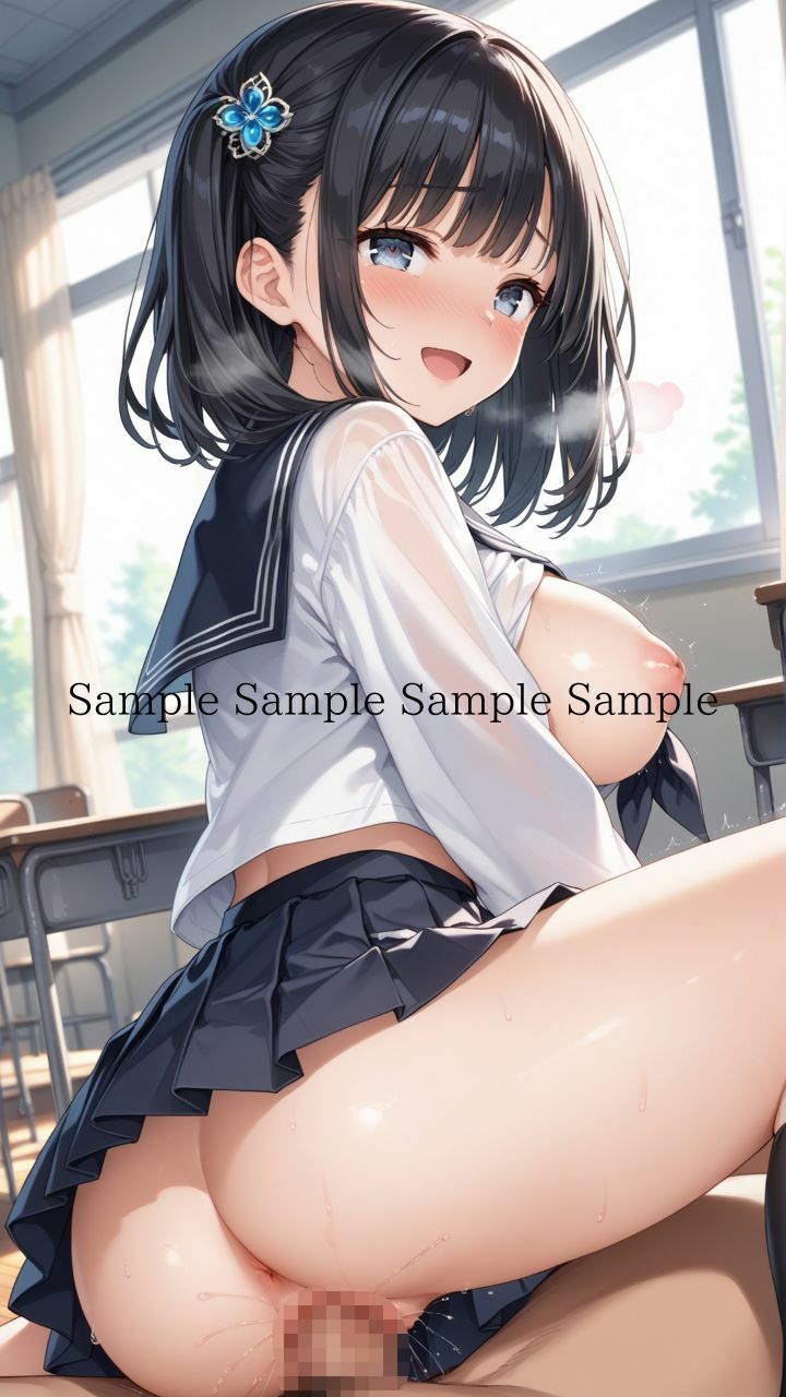 サンプル画像4:オレの中出しで超開運？！ なぜか美少女たちから中出しをおねだりされる日々パート3(楽園への誘い) [d_426201]