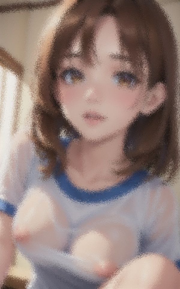 サンプル画像6:スケスケピンク乳首(美女のRAKUEN) [d_426218]