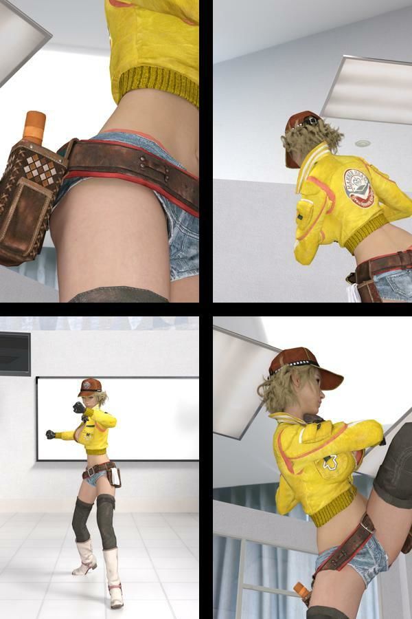 サンプル画像1:どこかで見たようなメカニック女性のコスプレ撮影風写真集:Mechanic_01(Ozone_Layer) [d_426221]