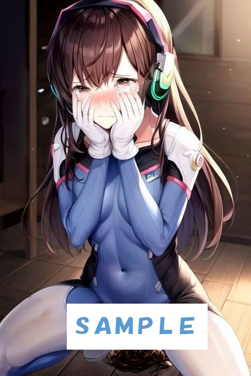 サンプル画像3:D.Va、お腹を壊して野糞(わたあめ) [d_426236]