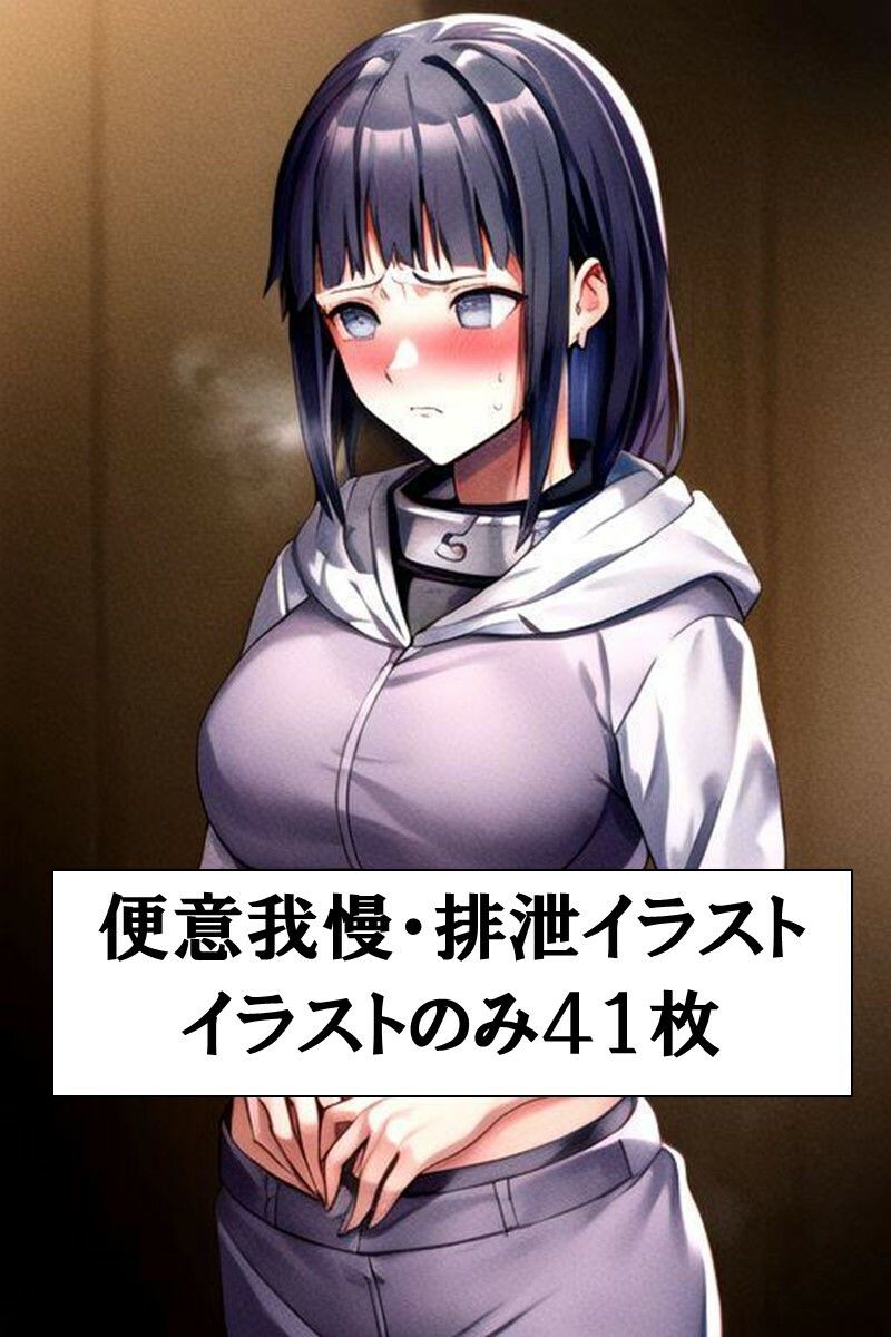 サンプル画像1:お腹を壊した日向ヒ●タ、道場の裏で野糞(わたあめ) [d_426243]