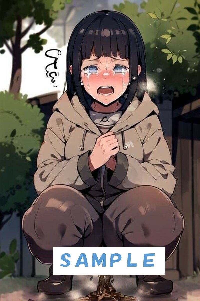 サンプル画像3:お腹を壊した日向ヒ●タ、道場の裏で野糞(わたあめ) [d_426243]