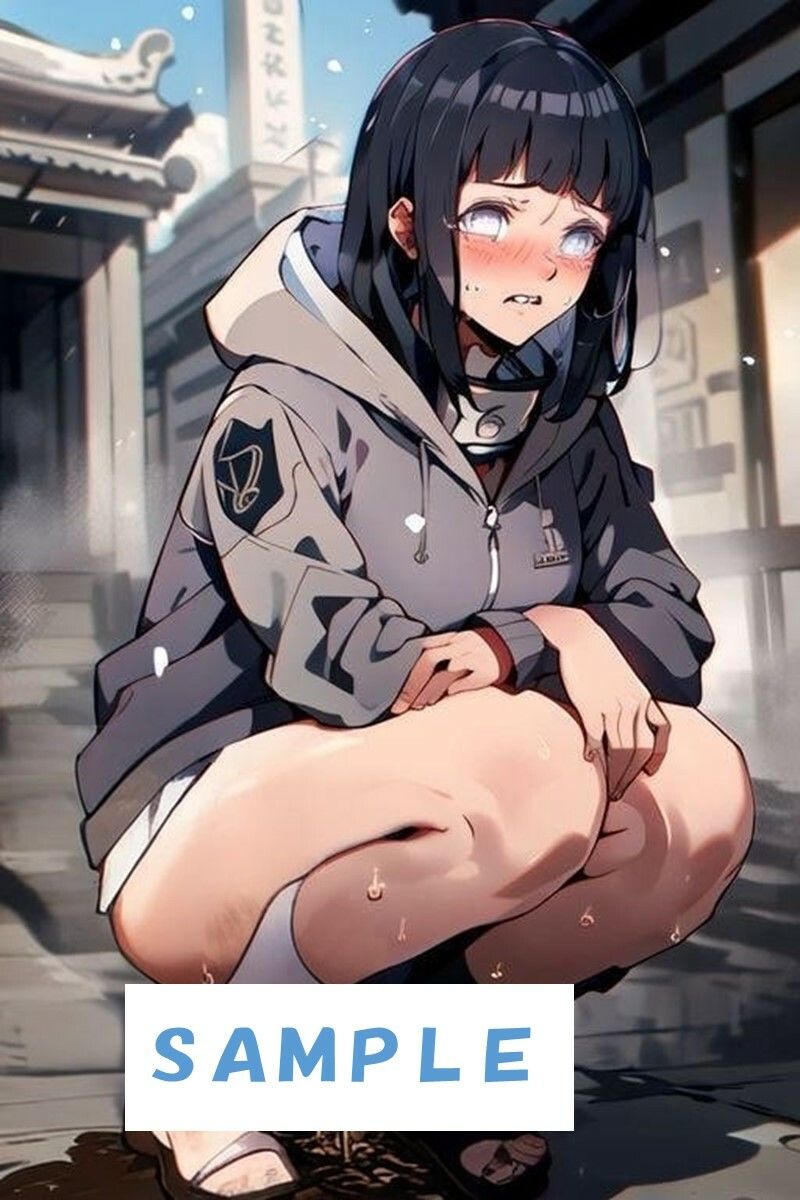 サンプル画像5:お腹を壊した日向ヒ●タ、道場の裏で野糞(わたあめ) [d_426243]