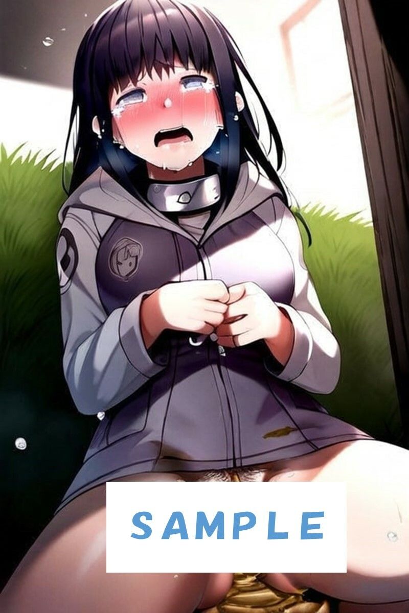 サンプル画像6:お腹を壊した日向ヒ●タ、道場の裏で野糞(わたあめ) [d_426243]