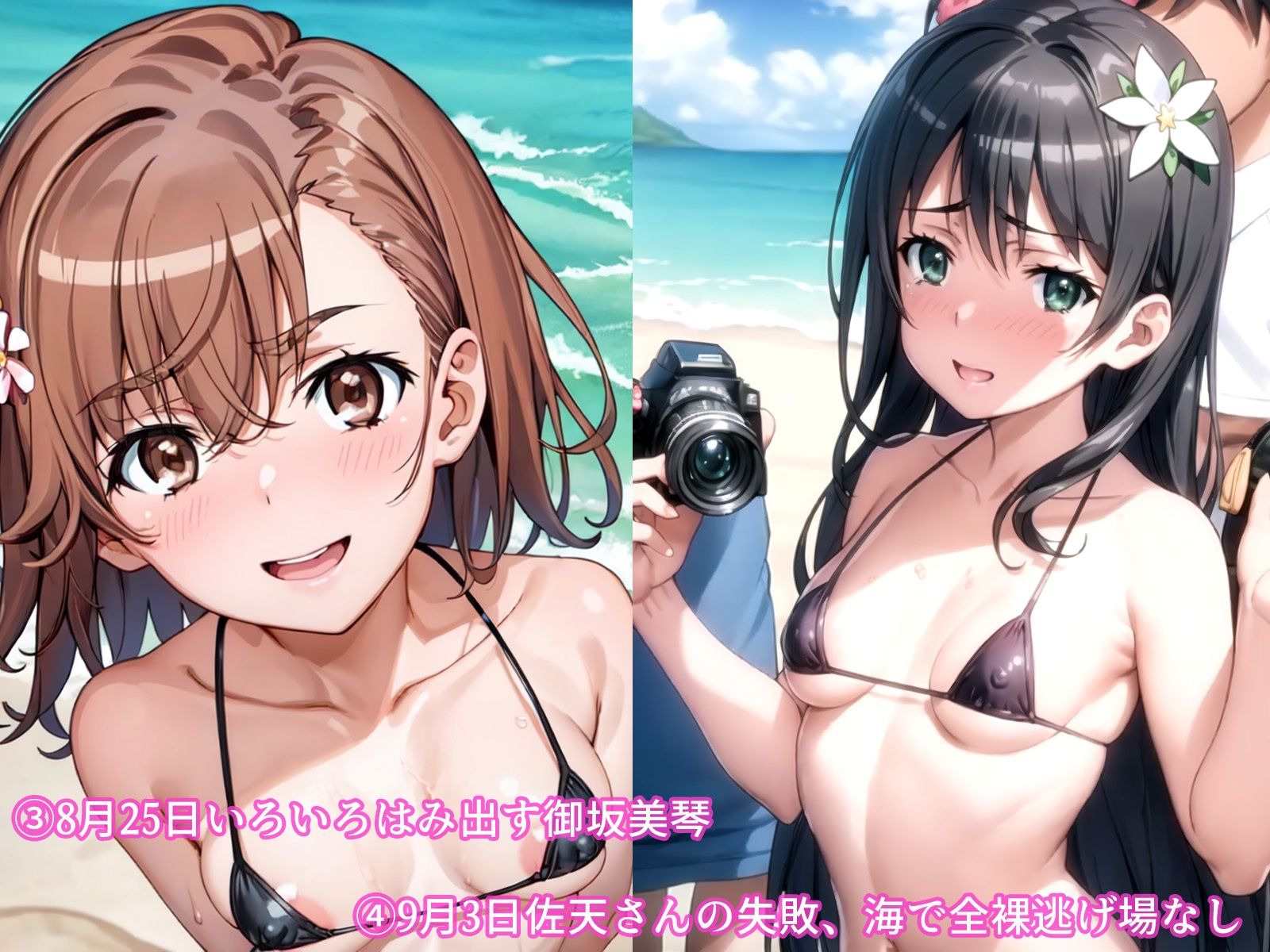 サンプル画像2:2023年7月〜2024年4月、とある科〇の超電〇砲羞恥まとめ(羞恥露出研究所) [d_426263]