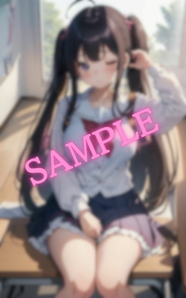 サンプル画像4:寝顔がとても可愛いツインテール美女の画像集(丸見えクラブ3) [d_426288]