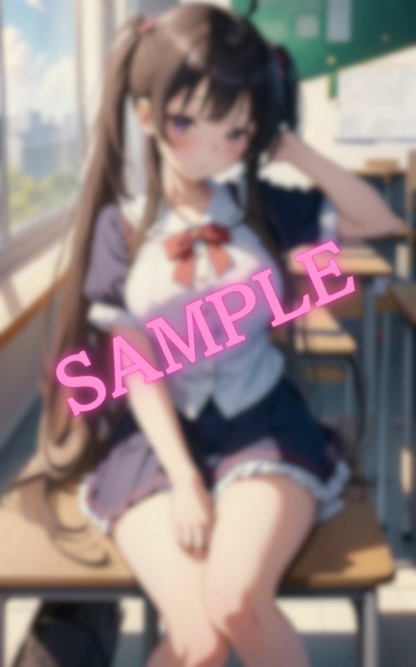 サンプル画像4:隣に座っている〇〇ちゃんの張りのあるおっぱいに興奮する僕・・・(極太バナナ) [d_426290]