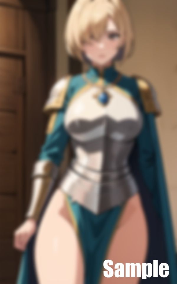 サンプル画像1:異世界女騎士の母性(ぜるえる) [d_426379]