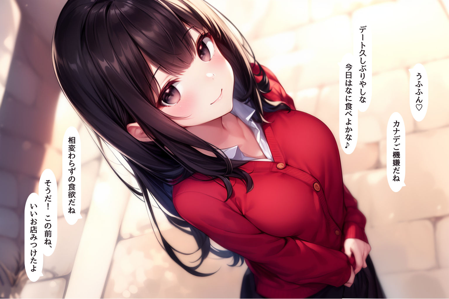 サンプル画像4:カナデの話 総集編1＆カナデの小話1 水着の白昼夢(ごんざれす斎藤) [d_426397]