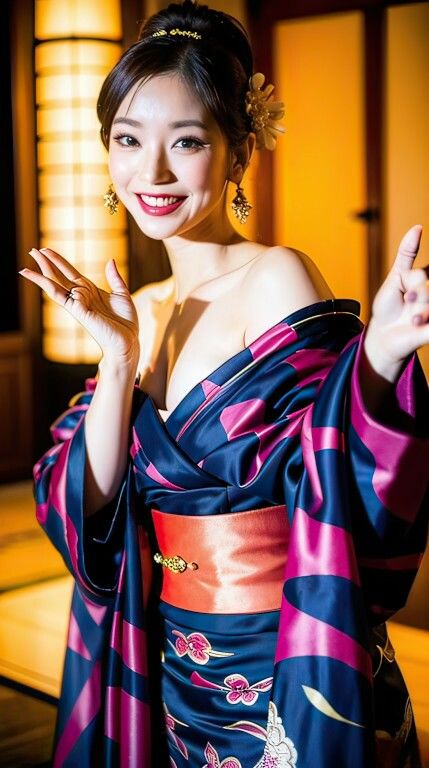 コスプレシリーズ Kimono (着物)編 40代美魔女 na016-1のサンプル画像 6