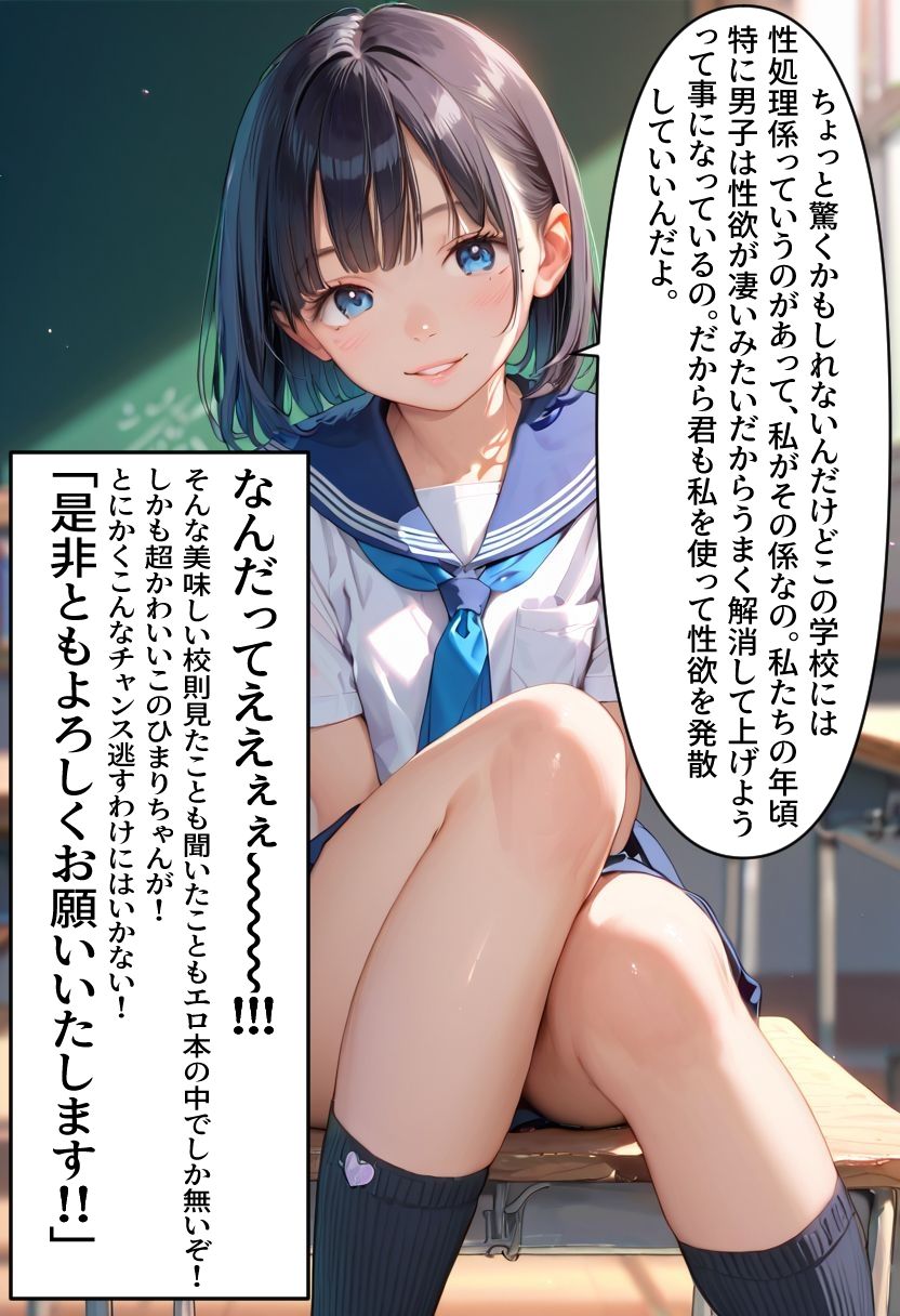 サンプル画像2:転校生の僕に優しくしてくれた彼女は性処理係だった。(Kaleidoscope) [d_426473]