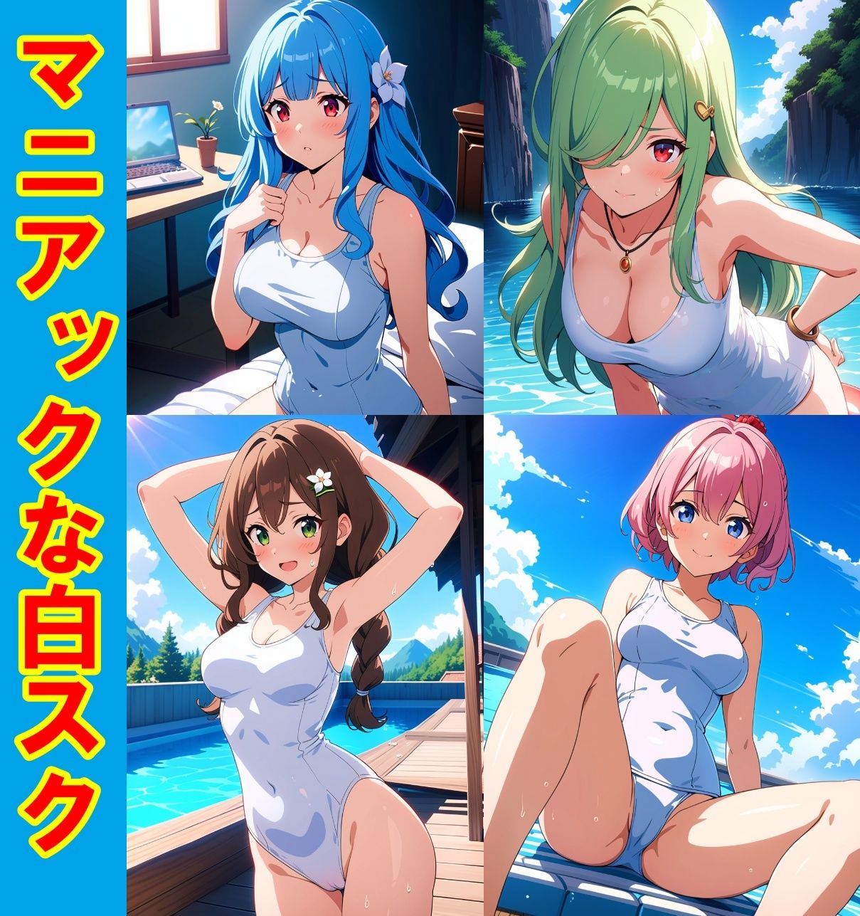 サンプル画像2:スク水のおかずCG集(あいのおかずや) [d_426516]