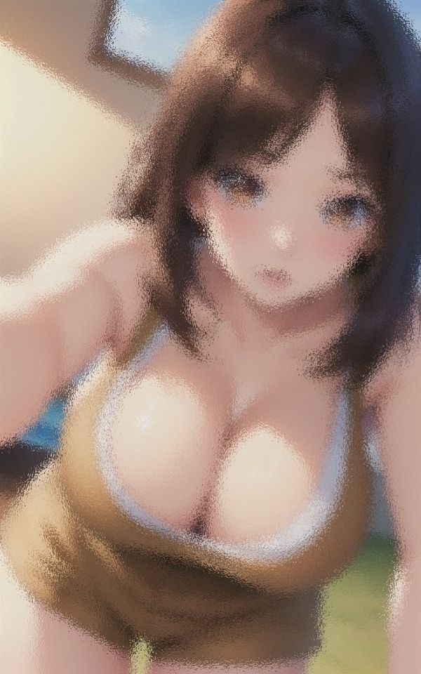 サンプル画像5:巨乳×タンクトップ 元気っ娘(kirakiraAI) [d_426534]