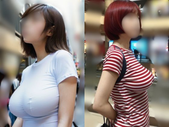 サンプル画像3:デッッッッ！！！ ショッピングモールで見かけた着衣巨乳100人をロックオン！【AI美女】(ヌグサメ) [d_426566]