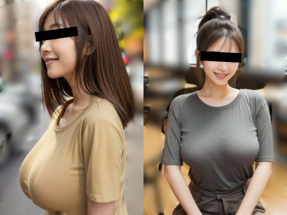 サンプル画像5:エッッッッ！！！ はち切れんばかりの着衣巨乳がエチエチな90人【パツパツTシャツ】(ヌグサメ) [d_426607]