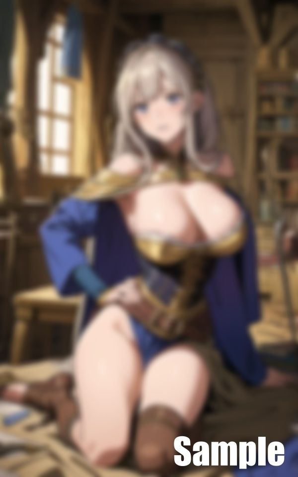 サンプル画像1:錬金術を研究する少女の息抜き(ぞらむ) [d_426654]