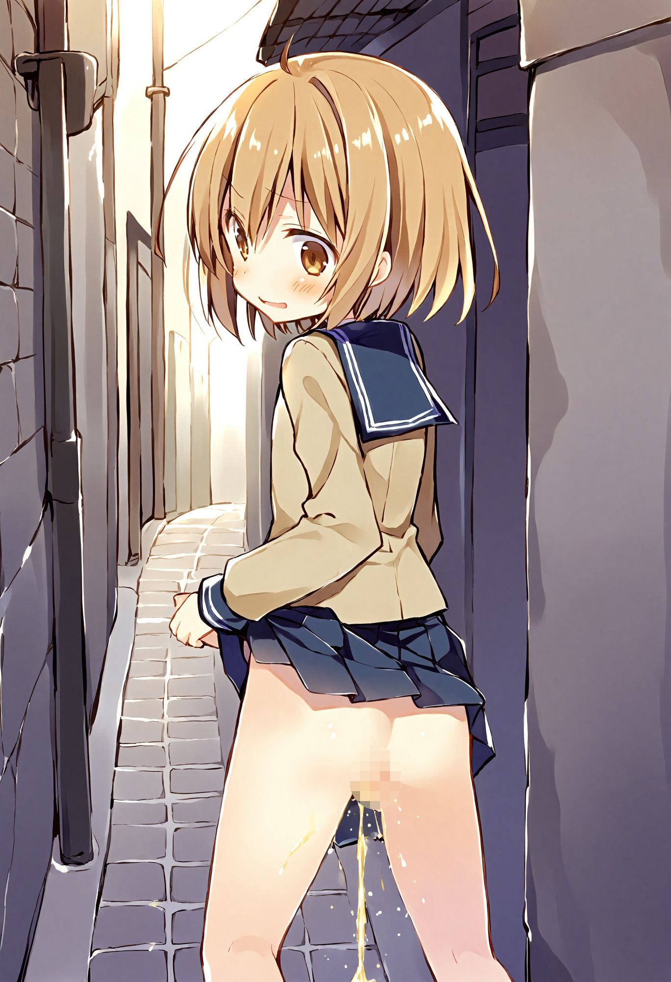 サンプル画像3:女の子でも立ちションしたい(でのいず) [d_426662]