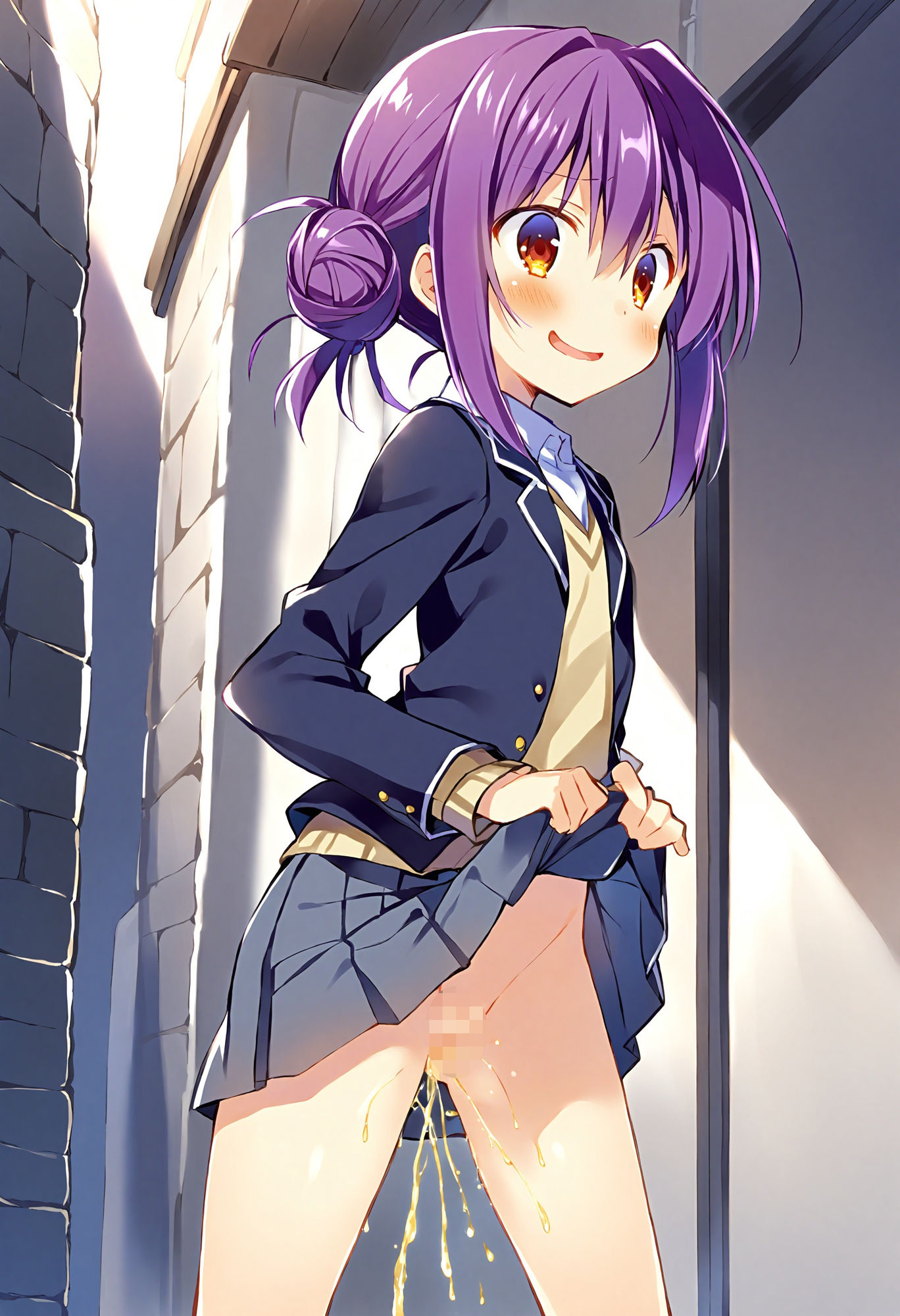 サンプル画像5:女の子でも立ちションしたい(でのいず) [d_426662]