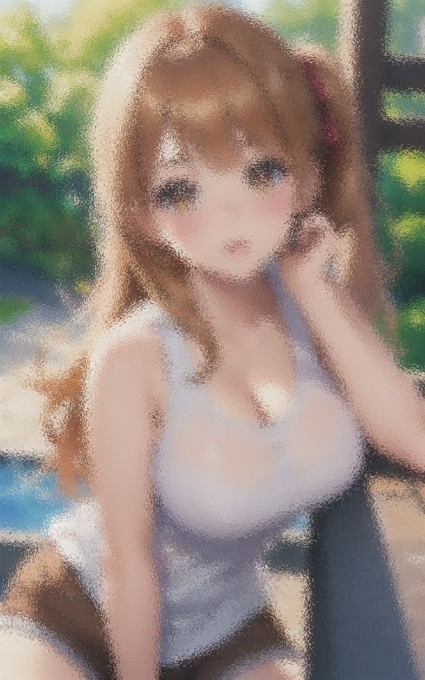 サンプル画像2:巨乳美女 魅惑の谷間(美女のRAKUEN) [d_426716]