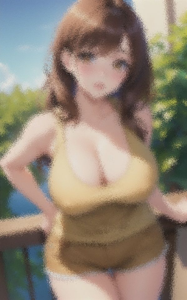 サンプル画像1:ぷるぷるおっぱい SEXY美女(癒しのAI美女) [d_426722]