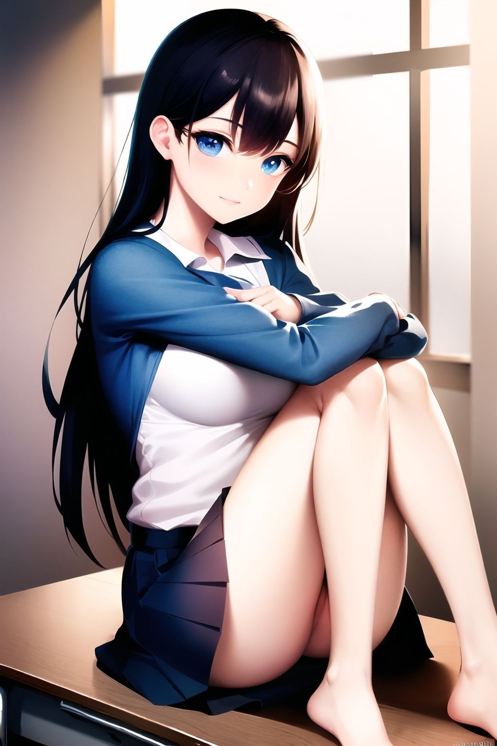 サンプル画像4:アイドル養成学園 ちょっとエッチなアイドルを目指す生徒たちが学園長を誘惑 ＃1(アニメ美女) [d_426733]