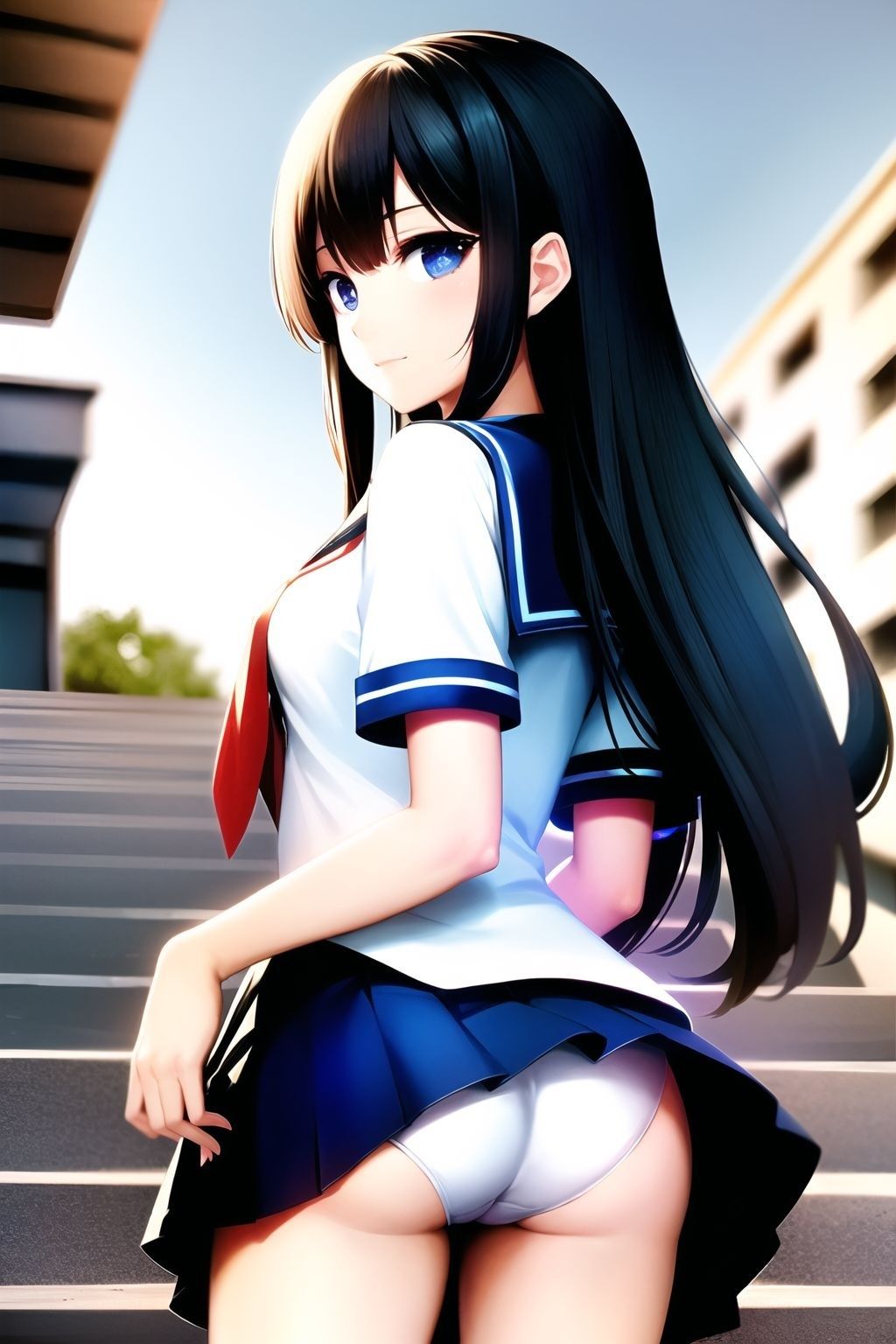 サンプル画像6:アイドル養成学園 ちょっとエッチなアイドルを目指す生徒たちが学園長を誘惑 ＃1(アニメ美女) [d_426733]