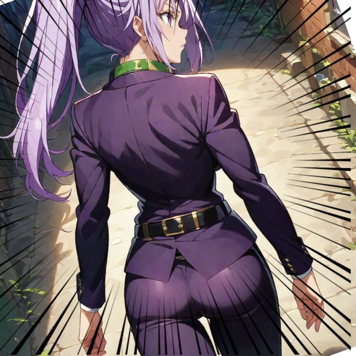 サンプル画像3:俺のシオ〇 〜肉便器NO.8 シオ〇 見た目は出来る女だけど実はポンコツな脳筋爆乳秘書〜(俺のAIする肉便器) [d_426744]