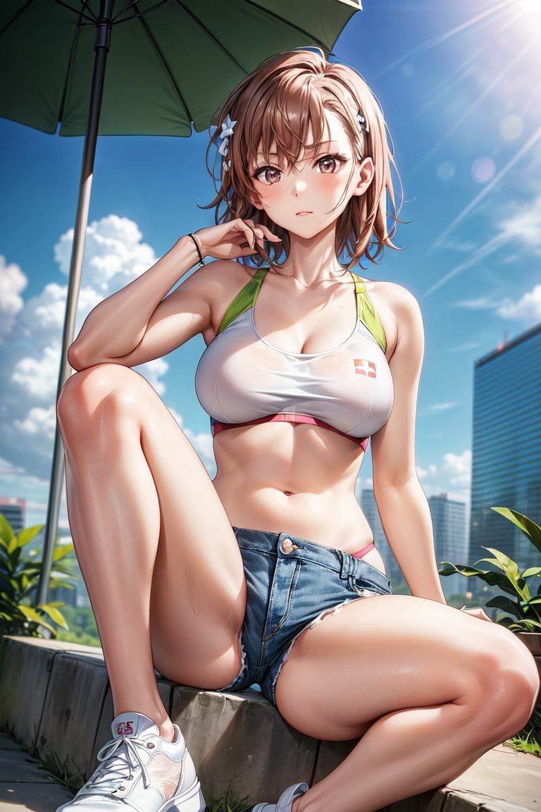 サンプル画像3:とある美琴さんの伝説(ラブリーパンチ（パロディ）) [d_426787]