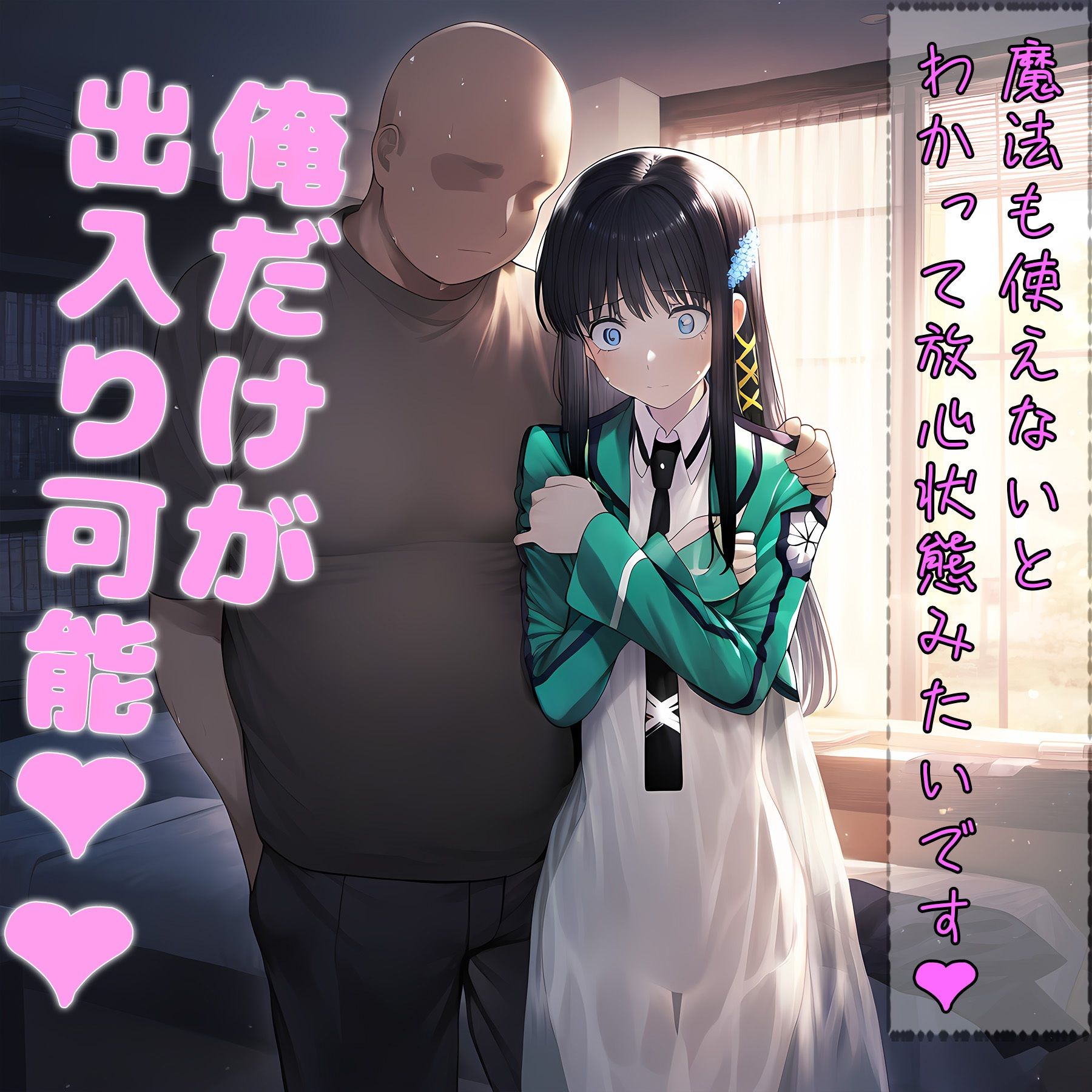 サンプル画像3:スマホに閉じ込めて魔法科のエッチな優等生を洗脳(まちょびん) [d_426845]