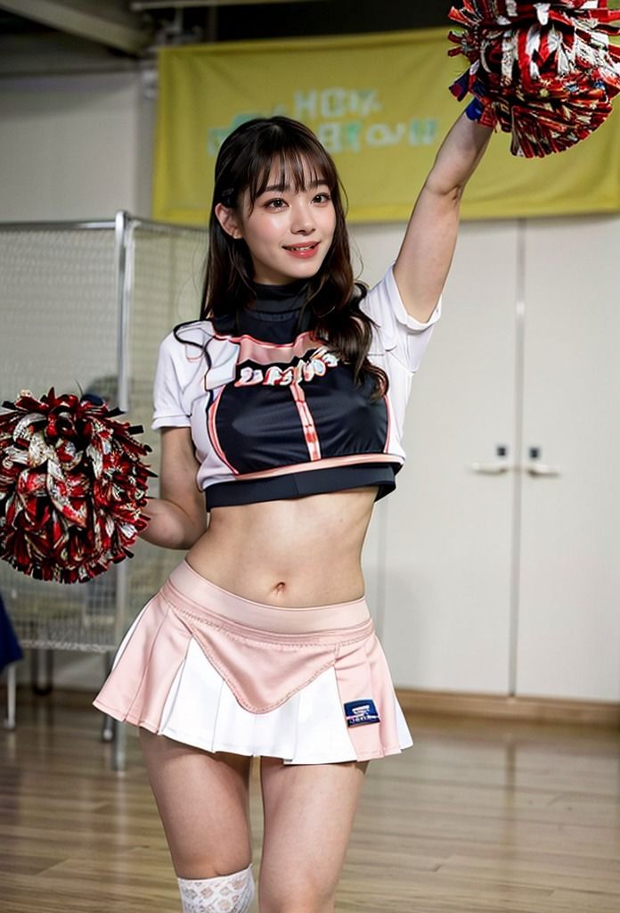 サンプル画像4:コスプレ天国〜チアガール 編 vol.4(スポーツ・行事) [d_426871]