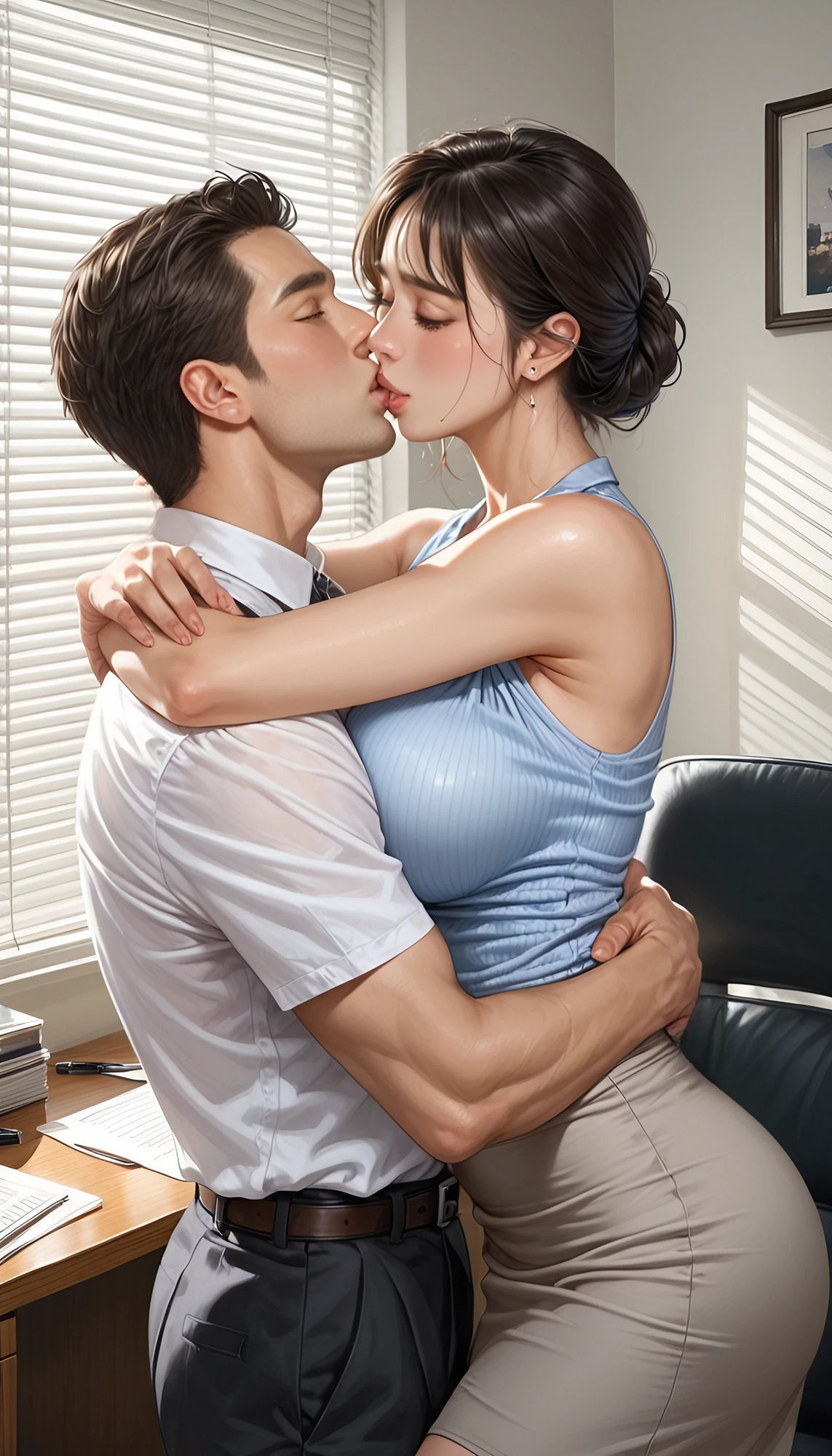 サンプル画像3:ラブオフィス 美人OLの淫らな下半身業務(スタジオキツネ) [d_426904]