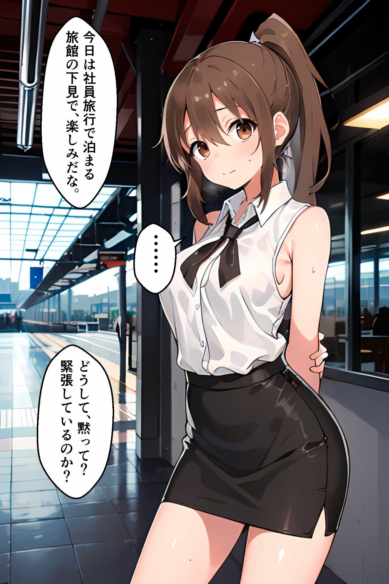 サンプル画像3:人妻ちゃんとOLちゃん 温泉旅行編〜OLちゃんの場合 1〜(挫折神経痛朋友会（depoo)) [d_426974]