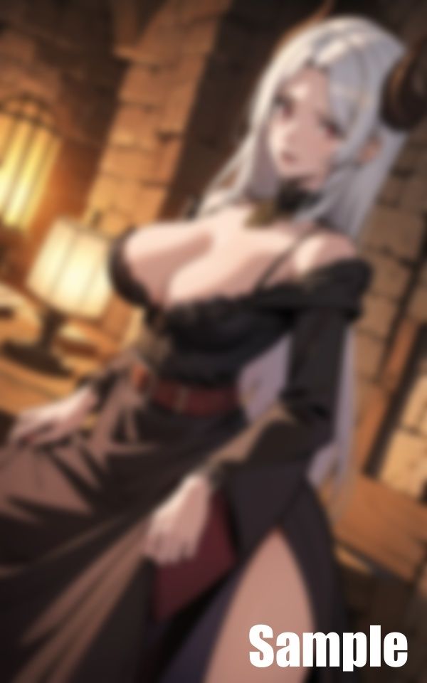 サンプル画像2:魔族の女をガチハメ(じゃんべ) [d_426992]