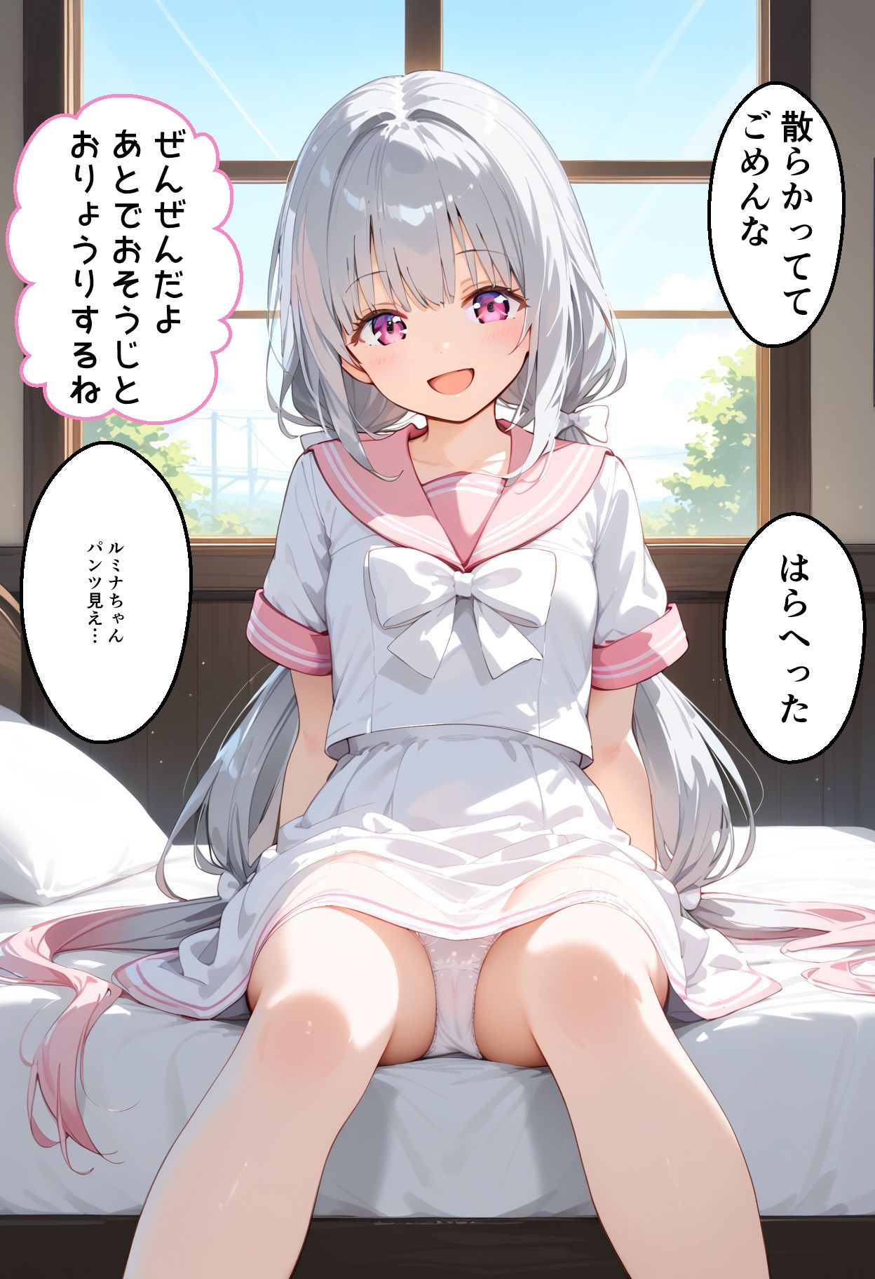 サンプル画像3:【漫画風CG集】月宮ルミナと3人のおっさんCG123枚(enano) [d_427018]