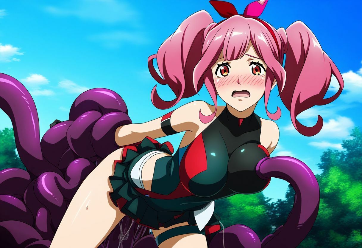 サンプル画像3:触手に愛でられる女神たち(藍の函) [d_427060]