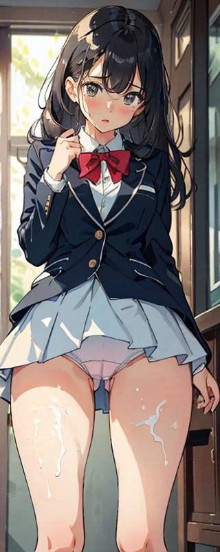 サンプル画像2:太ももと精液展 JK MIX(絵をアイする犬) [d_427063]