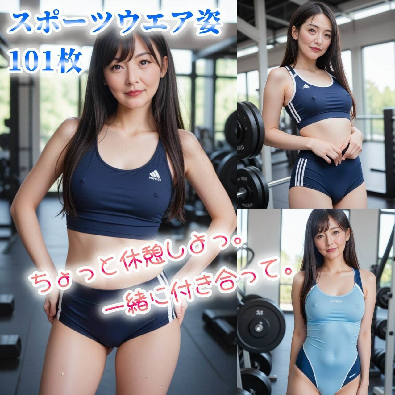 サンプル画像2:ご奉仕義母〜ジムのトイレで欲情しちゃった〜卑猥なフェラ顔集めました。【286枚】(紐をギュッとね) [d_427152]