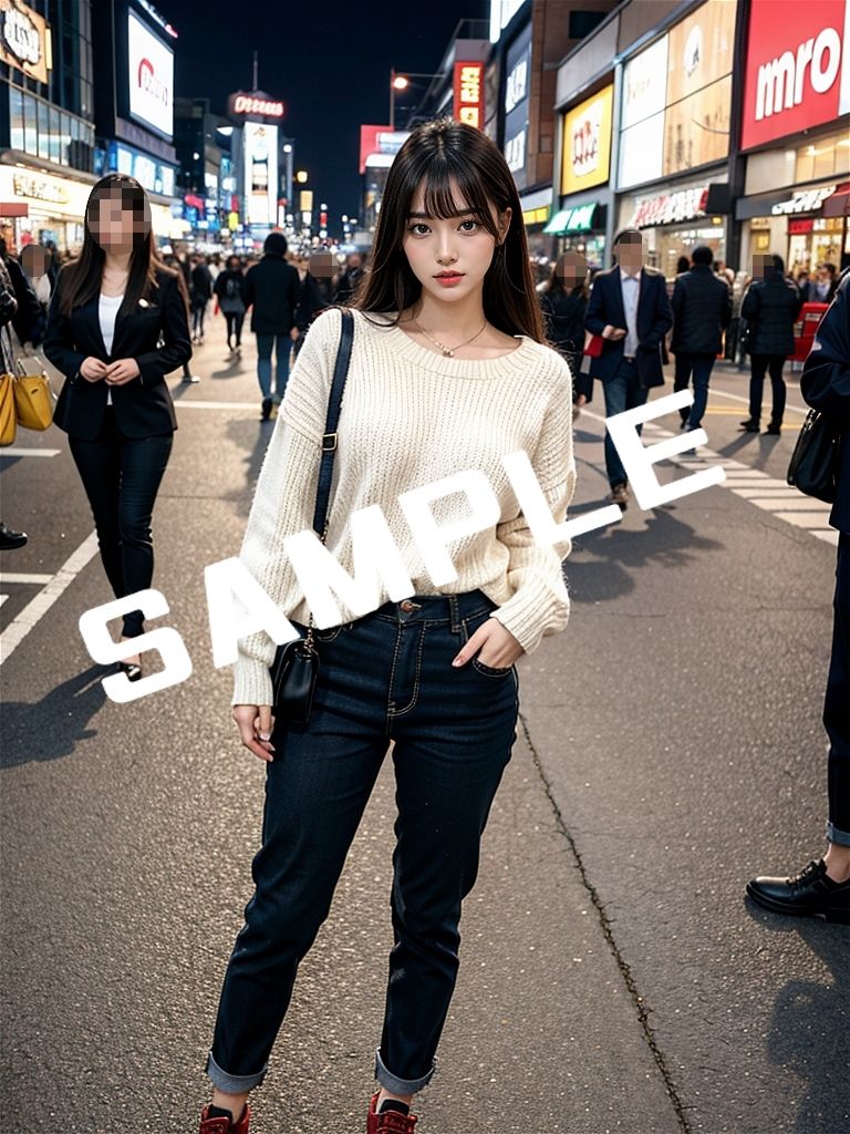 サンプル画像6:AIフェチフォト集vol.11 やっぱトーヨコでしょ TO-YOKOじゃnight！(アダルトコンテンツ3D作成工房) [d_427205]