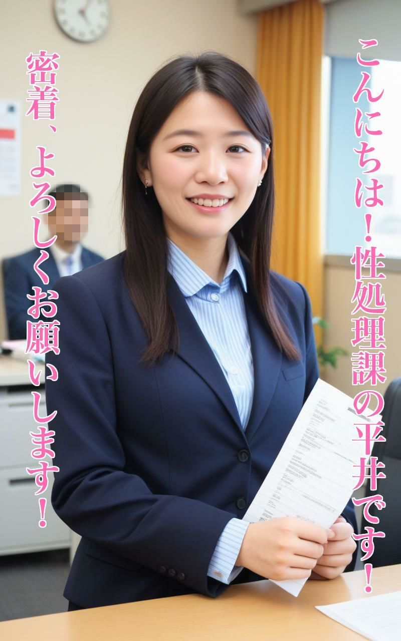 サンプル画像1:性処理課の女＃2 平井乱(ながれぼし) [d_427206]