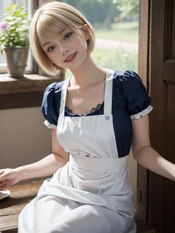 サンプル画像6:北欧の美人コスプレイヤーさん(妄想garage) [d_427229]