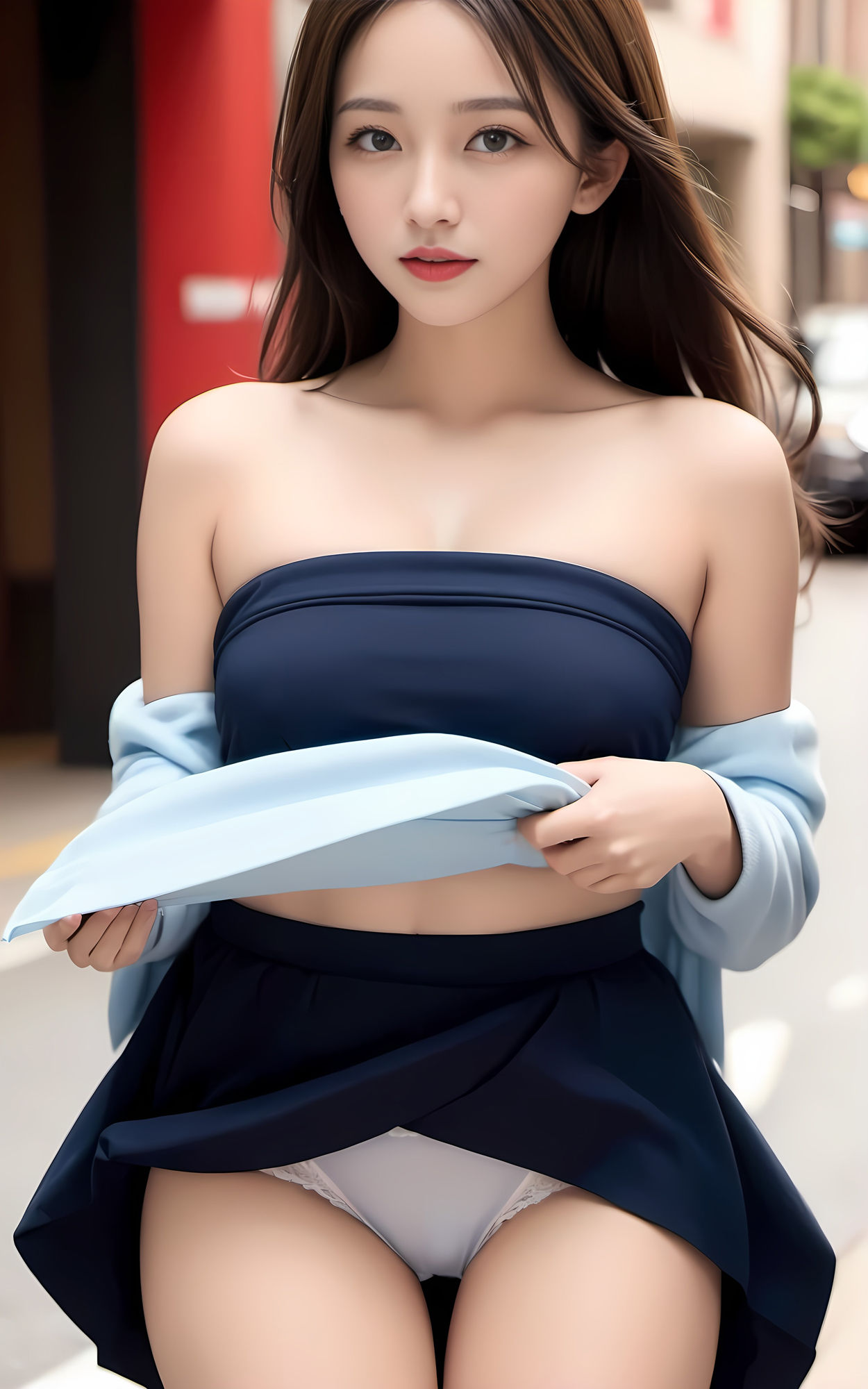 サンプル画像3:彼女のパンティーをみせてもらった Premium(華音 日和) [d_427243]