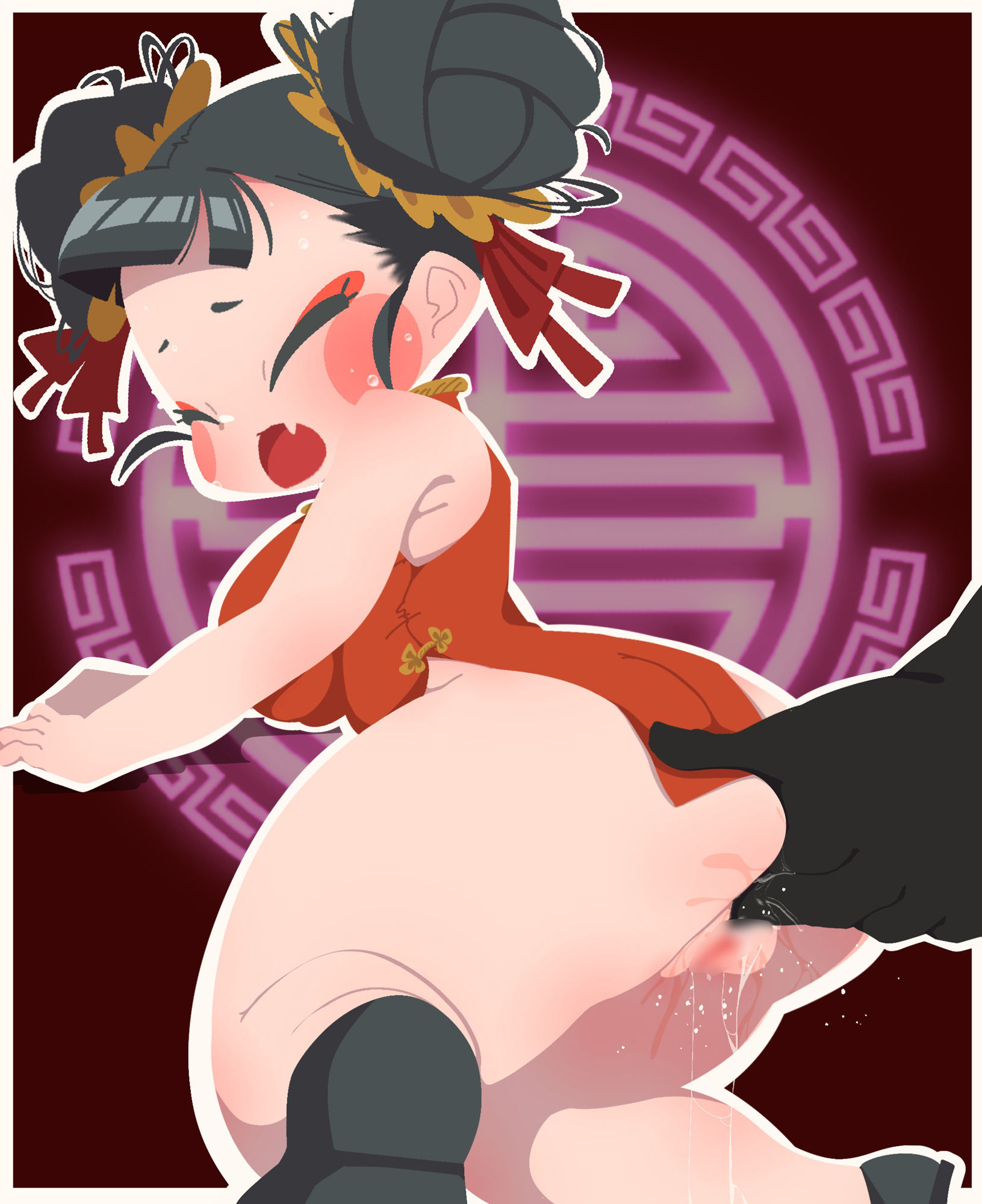 サンプル画像1:チャイナタウンミートGIFCG集2024年7月号(一ドル硬貨) [d_427350]