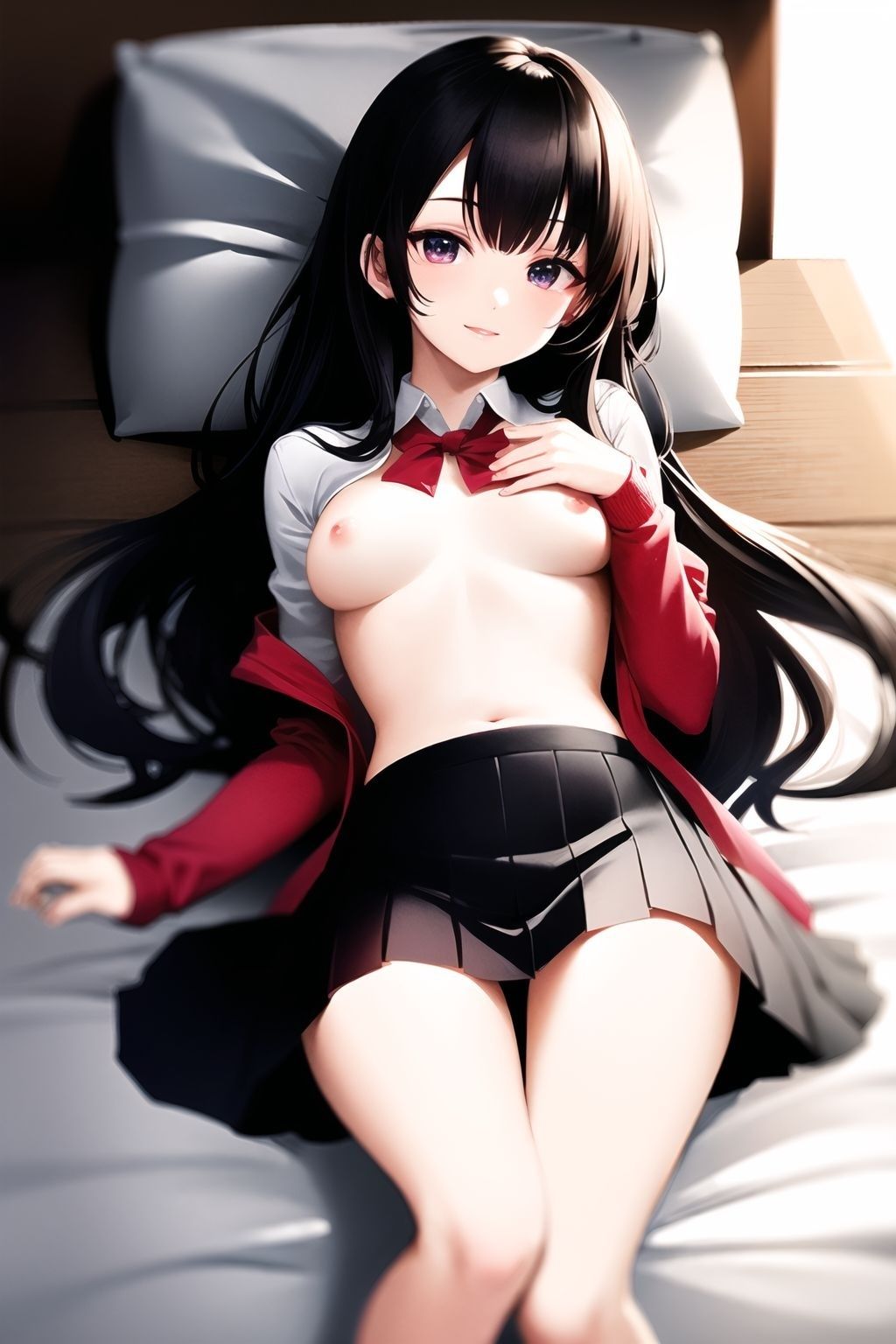 サンプル画像2:アイドル養成学園 ちょっとエッチなアイドルを目指す生徒たちが学園長を誘惑 ＃2(アニメ美女) [d_427409]