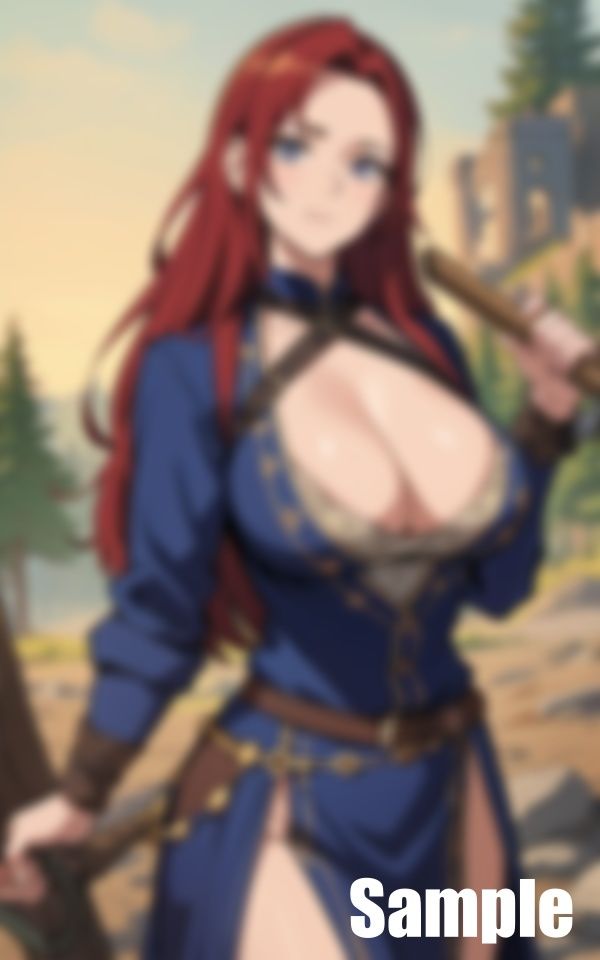 サンプル画像2:異世界 木こりの娘(じゃずな) [d_427436]