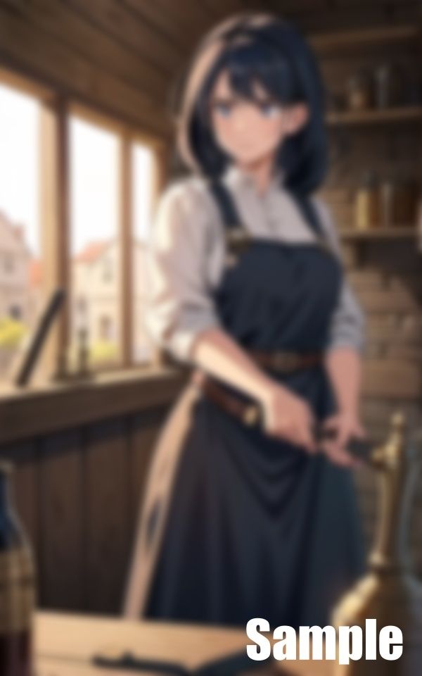 サンプル画像2:異世界 鍛冶屋の師弟関係(じゃるーる) [d_427448]