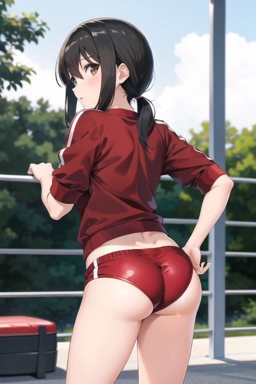 サンプル画像1:虹かけ誌 艦隊○れくしょん イラスト集16 吹雪 ♪ブルマブルマレッドブルマ 合体だ！(九情承太郎商店) [d_427457]