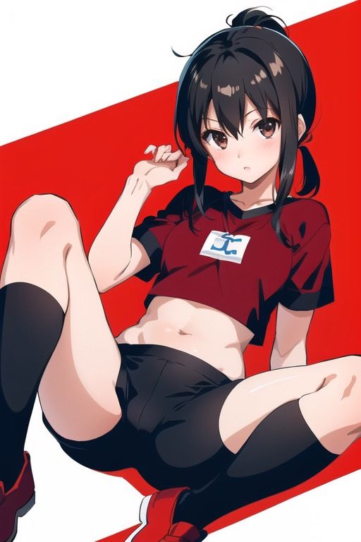 サンプル画像4:虹かけ誌 艦隊○れくしょん イラスト集16 吹雪 ♪ブルマブルマレッドブルマ 合体だ！(九情承太郎商店) [d_427457]